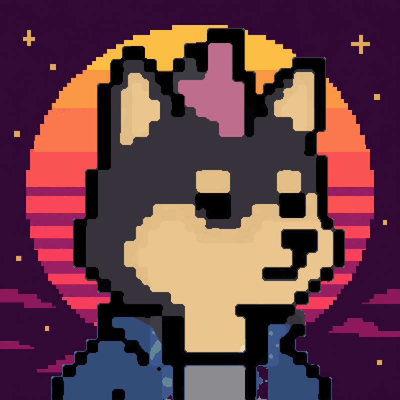 Retro Inu number 1